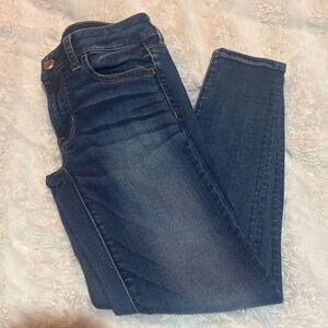 American Eagle Outfitters Dark Indigo Skinny Jeans